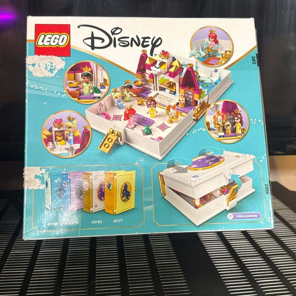 LEGO Disney Princess Ariel Belle Cinderella and Tiana's Storybook Adventures